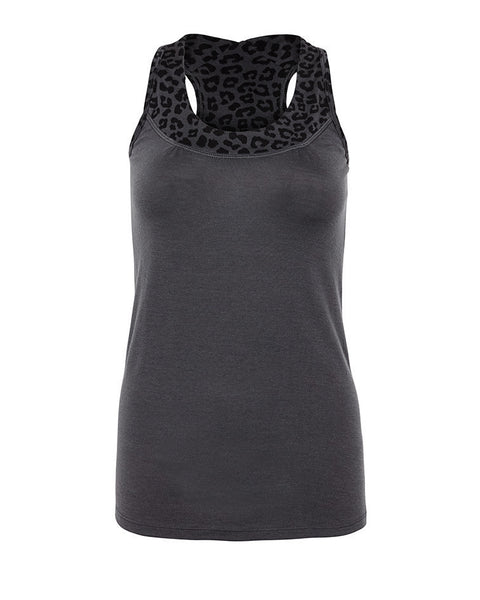 Best Friend Merino Tank - Charcoal Grey