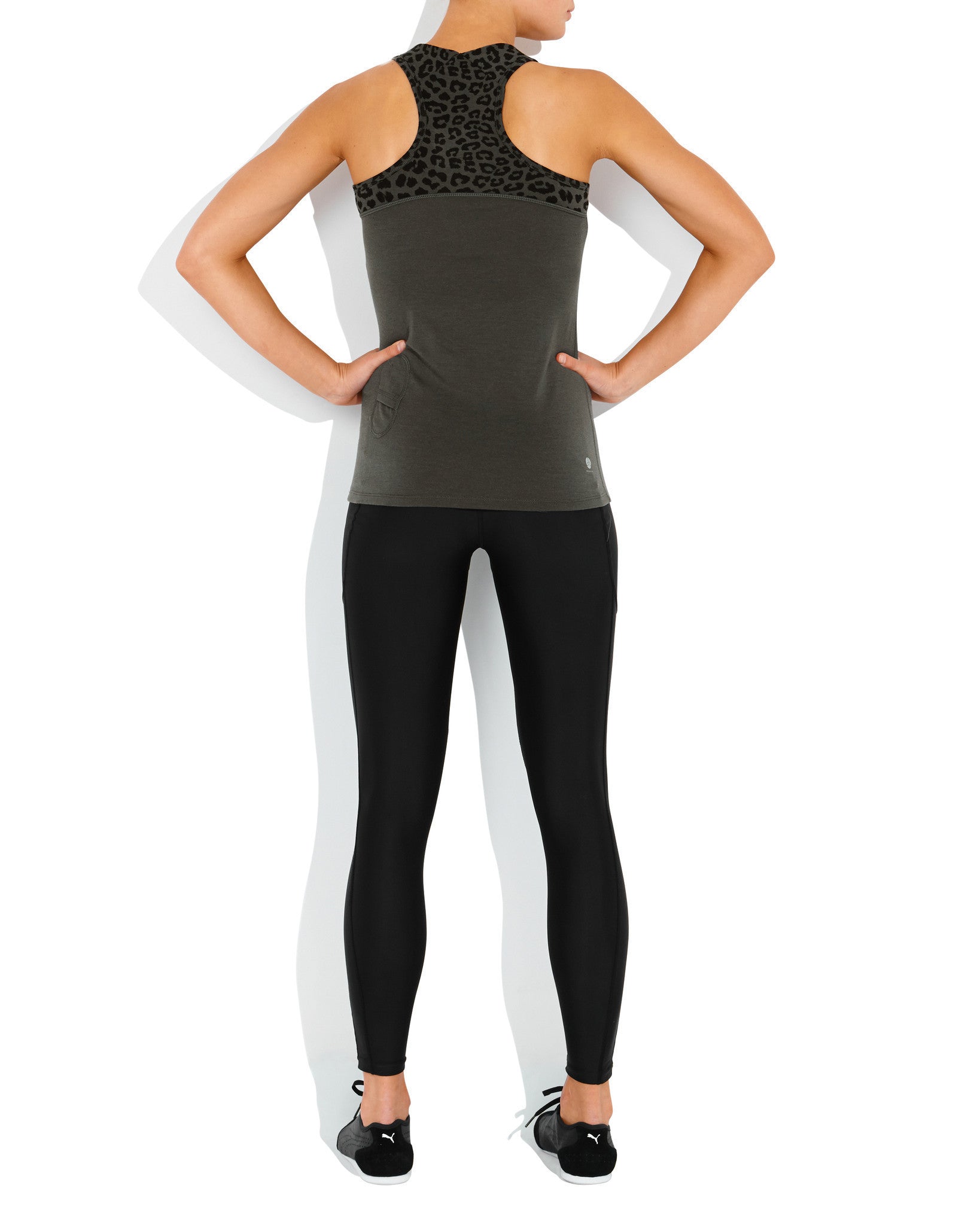 Best Friend Merino Tank - Charcoal Grey